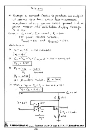 Linear IC's & Application Notes