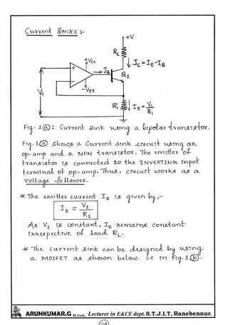 Linear IC's & Application Notes