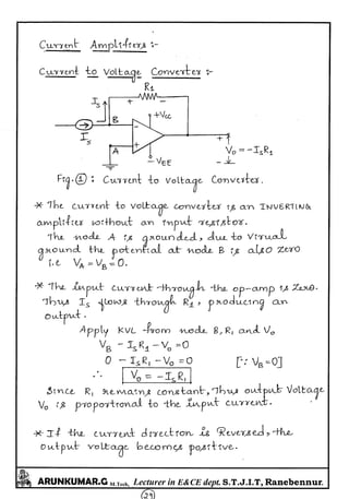 Linear IC's & Application Notes