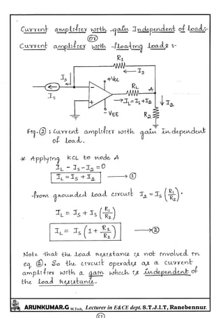 Linear IC's & Application Notes