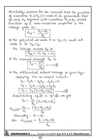Linear IC's & Application Notes