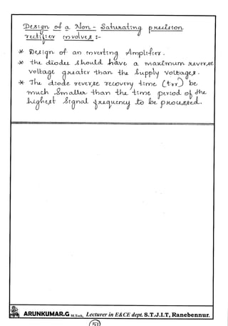 Linear IC's & Application Notes