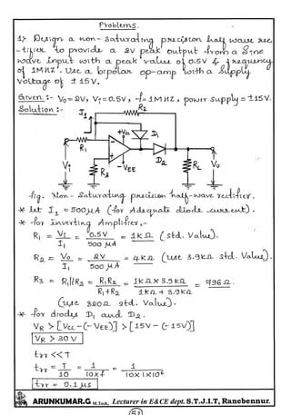 Linear IC's & Application Notes