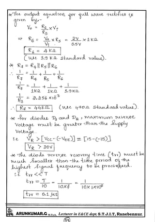 Linear IC's & Application Notes