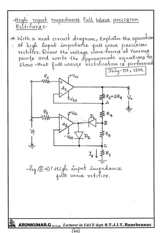 Linear IC's & Application Notes