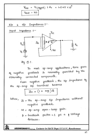 Linear IC's & Application Notes