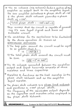 Linear IC's & Application Notes
