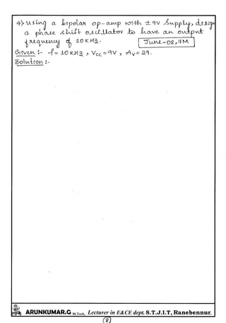 Linear IC's & Application Notes