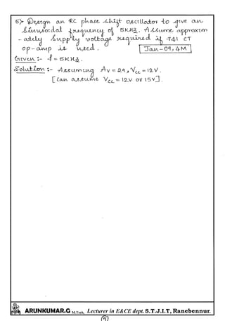 Linear IC's & Application Notes