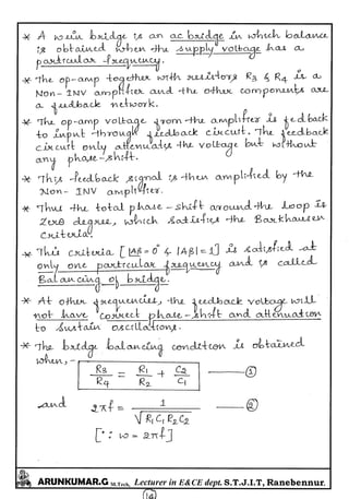 Linear IC's & Application Notes