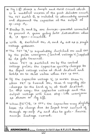 Linear IC's & Application Notes