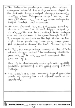 Linear IC's & Application Notes