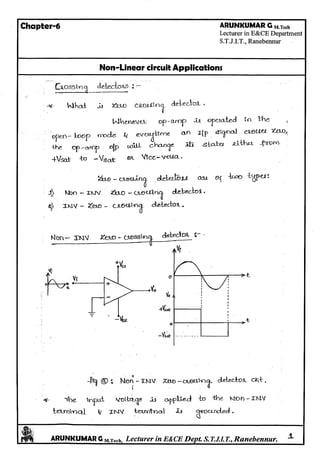 Linear IC's & Application Notes