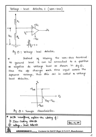 Linear IC's & Application Notes