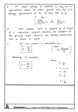 Linear IC's & Application Notes