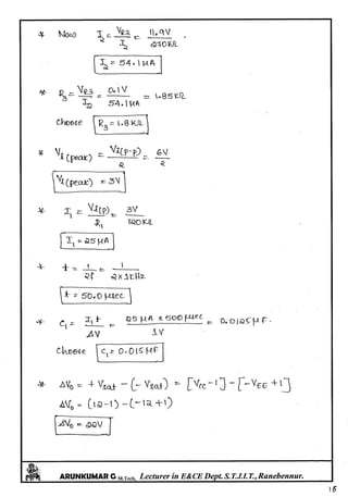Linear IC's & Application Notes