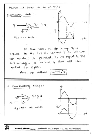 Linear IC's & Application Notes