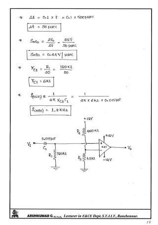 Linear IC's & Application Notes