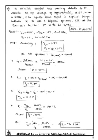 Linear IC's & Application Notes