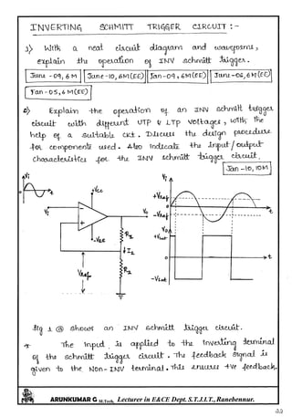 Linear IC's & Application Notes