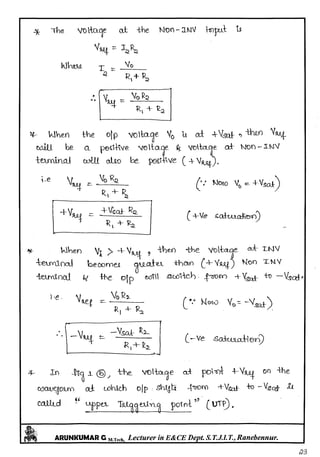 Linear IC's & Application Notes