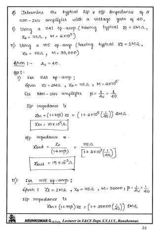 Linear IC's & Application Notes
