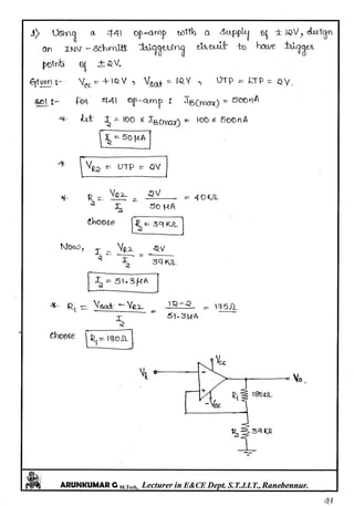 Linear IC's & Application Notes