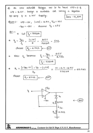 Linear IC's & Application Notes