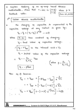Linear IC's & Application Notes