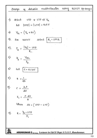 Linear IC's & Application Notes