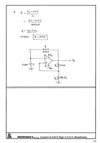Linear IC's & Application Notes