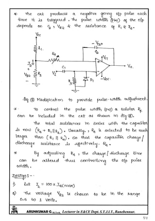 Linear IC's & Application Notes