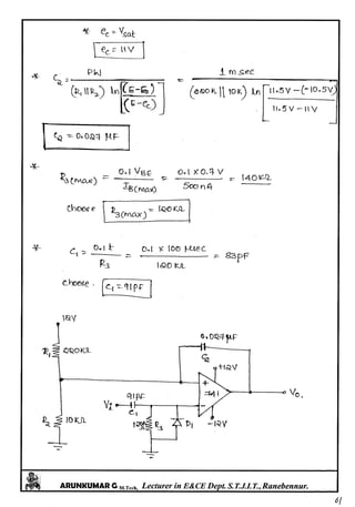 Linear IC's & Application Notes