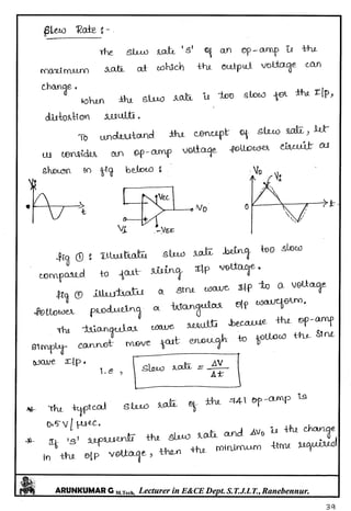Linear IC's & Application Notes