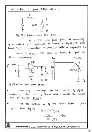 Linear IC's & Application Notes