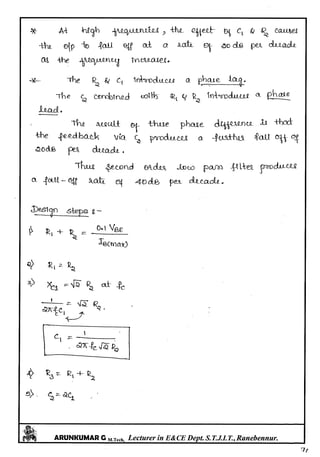 Linear IC's & Application Notes