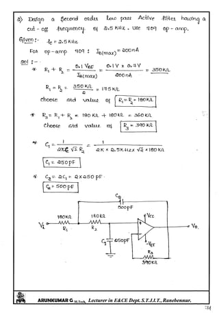 Linear IC's & Application Notes
