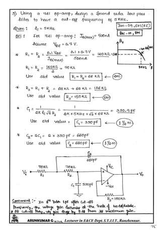 Linear IC's & Application Notes