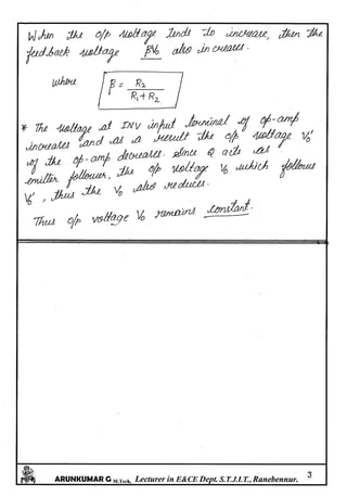 Linear IC's & Application Notes