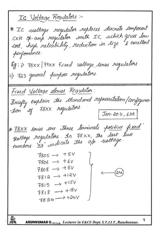 Linear IC's & Application Notes