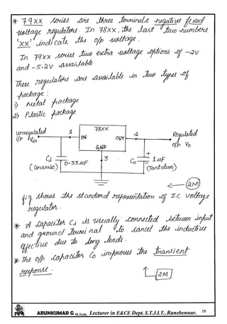 Linear IC's & Application Notes