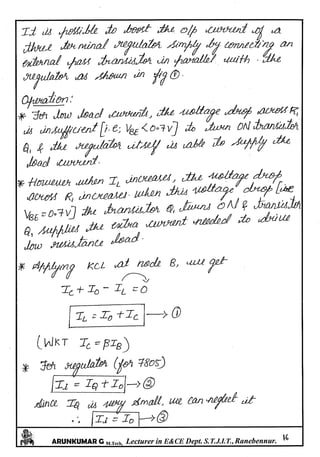 Linear IC's & Application Notes