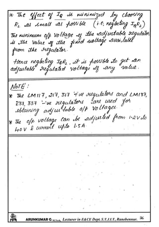 Linear IC's & Application Notes