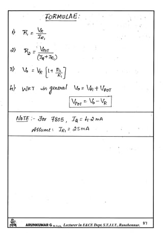 Linear IC's & Application Notes