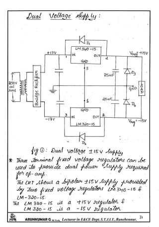 Linear IC's & Application Notes