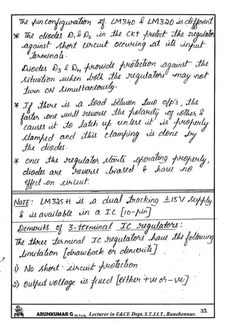 Linear IC's & Application Notes
