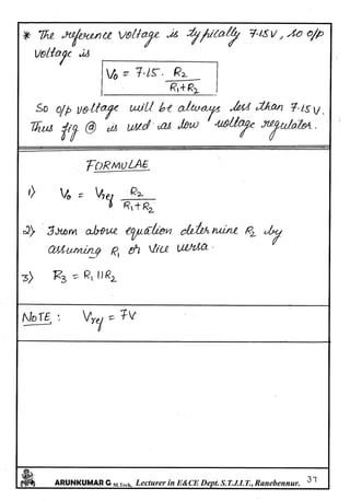 Linear IC's & Application Notes