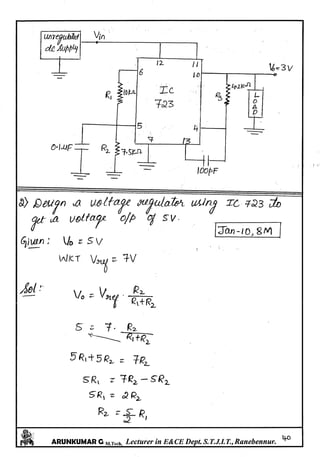 Linear IC's & Application Notes