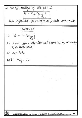 Linear IC's & Application Notes