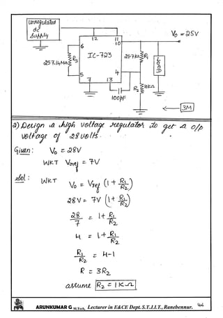 Linear IC's & Application Notes
